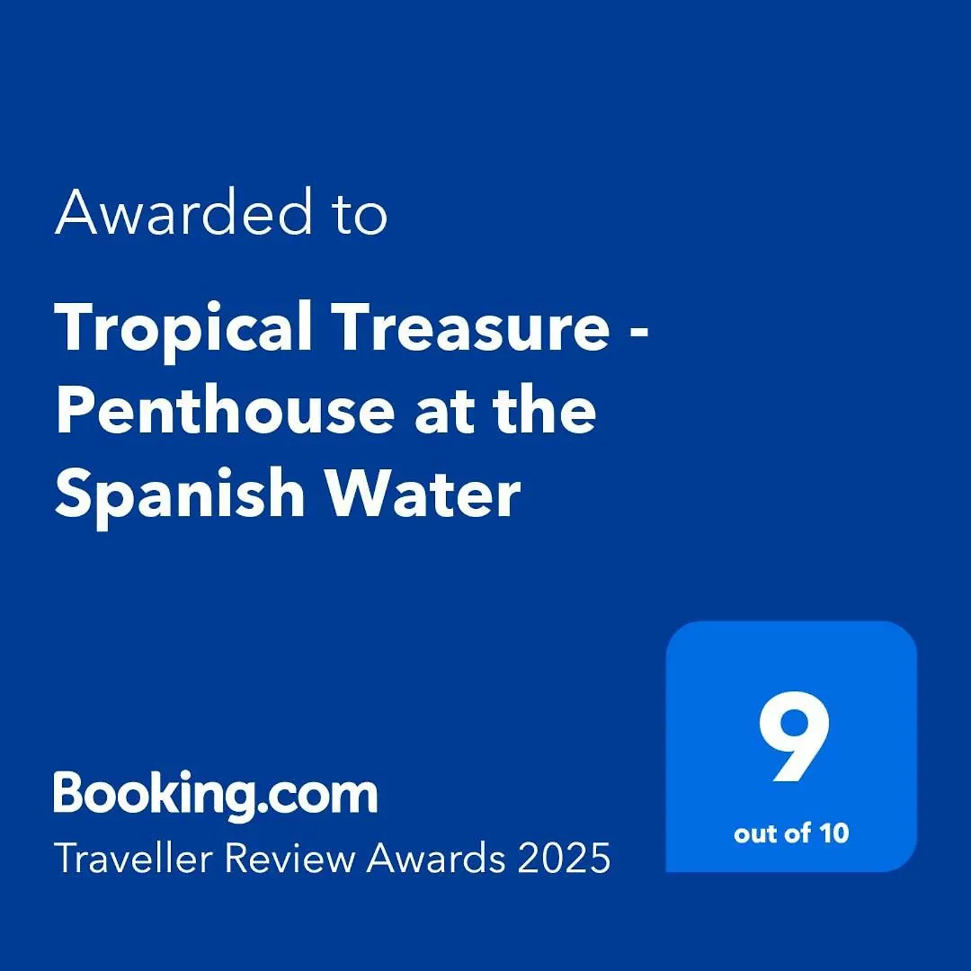 Apartment Tropical Treasure - Penthouse At The Spanish Water Willemstad Curacao